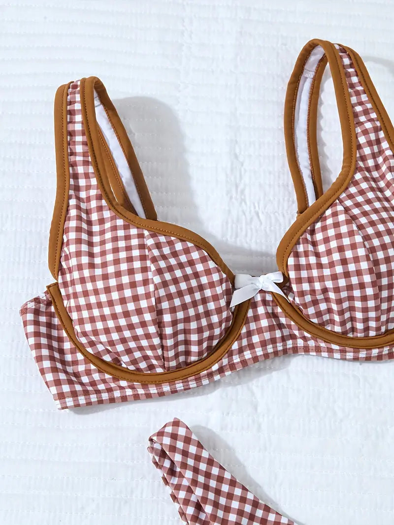 19838 1a-082  Bikini de playa de moda de verano 2Pzs