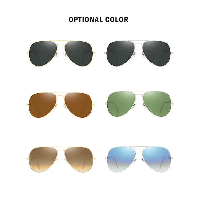 16718 1l-384 Gafas de sol de aviación 1 Pza