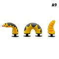 6437 b03-02 Juego de dijes de dibujos animados