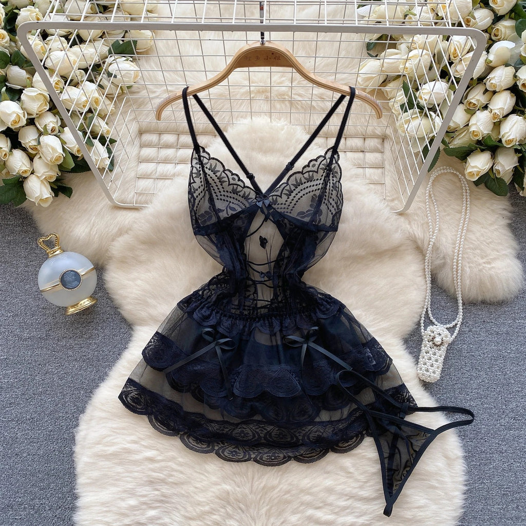 18943 ID-263 Ropa de dormir transparente 2 Pzas