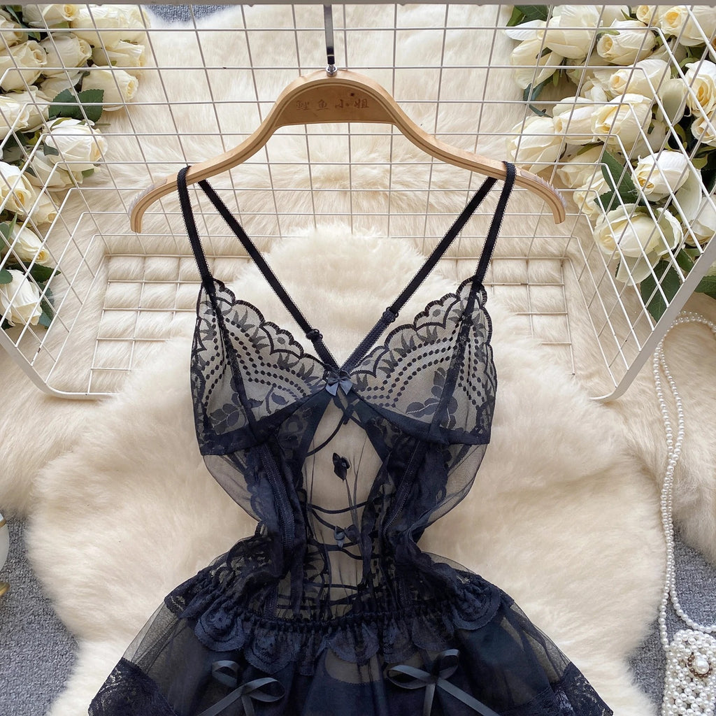 18943 ID-263 Ropa de dormir transparente 2 Pzas