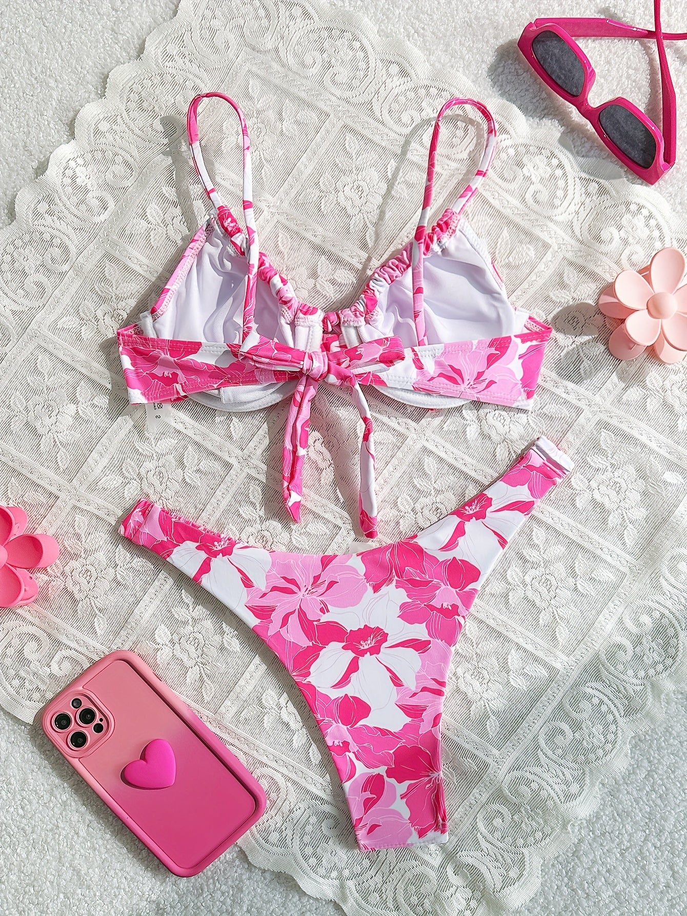19628 ID-301 Bikini Floral 2 Pzas