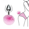 16566 1b-005 Tapón Anal cola de conejo Bdsm juego 1 Pza