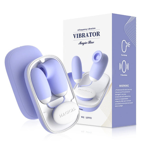 13540 1b-020 Huevo vibrador de succión mágica para mujer