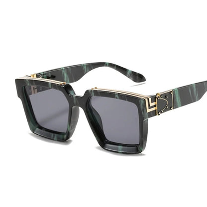 6448 a09-15 Gafas De Sol cuadradas Vintage para hombre y mujer