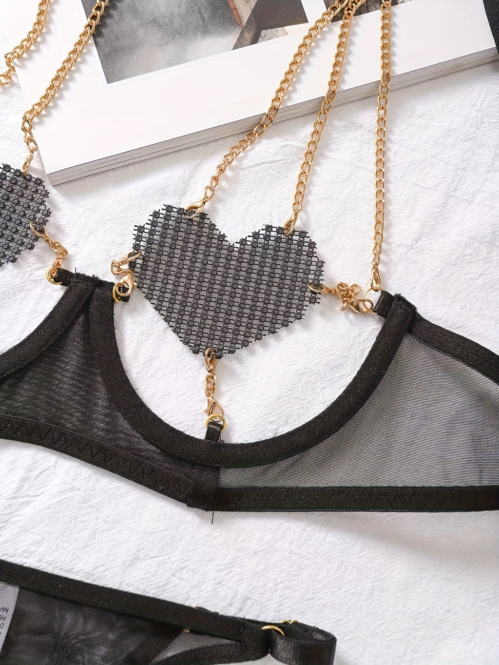 19597 ID-265 Conjunto de lencería Sexy 2 Pzas