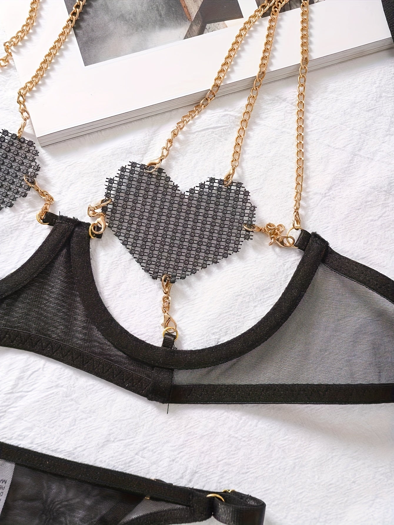 19597 ID-265 Conjunto de lencería Sexy 2 Pzas