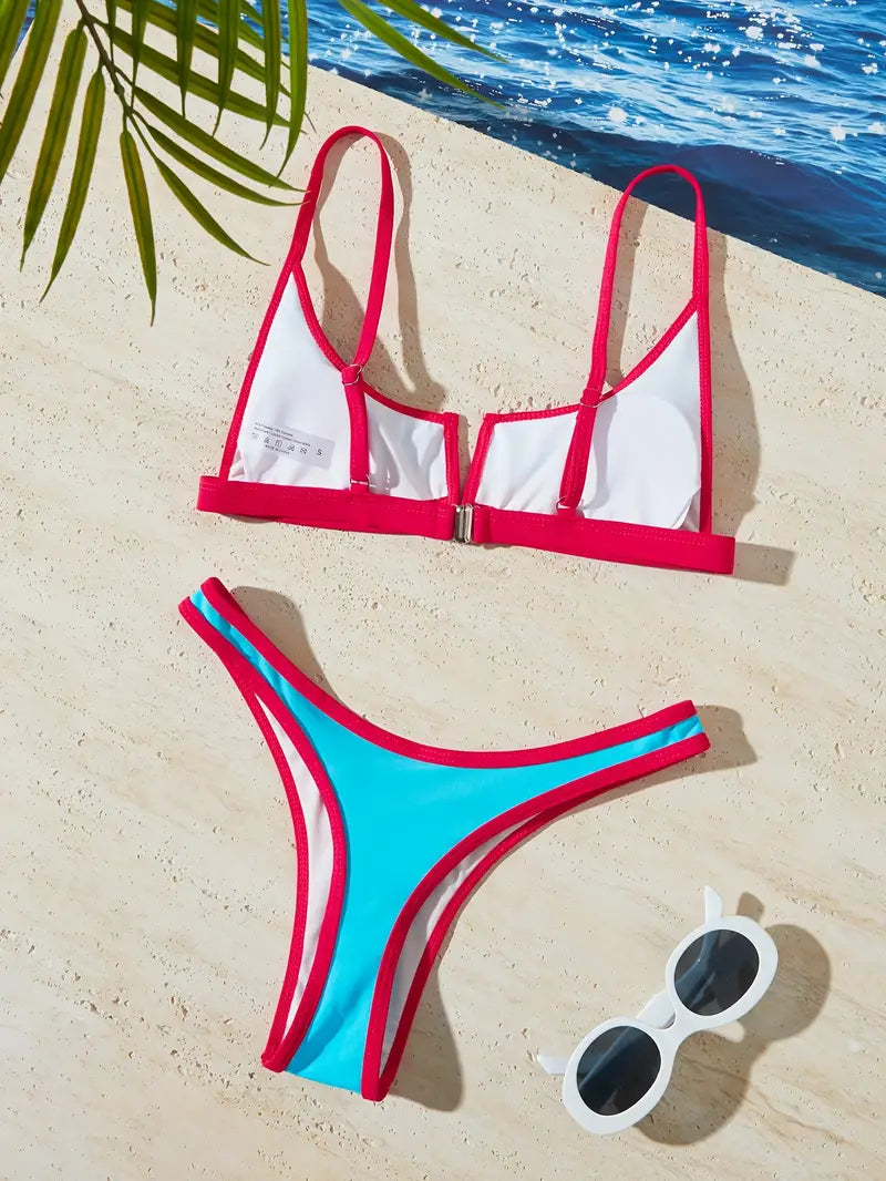 19970 - id-117 Traje de baño de mujer con tirantes