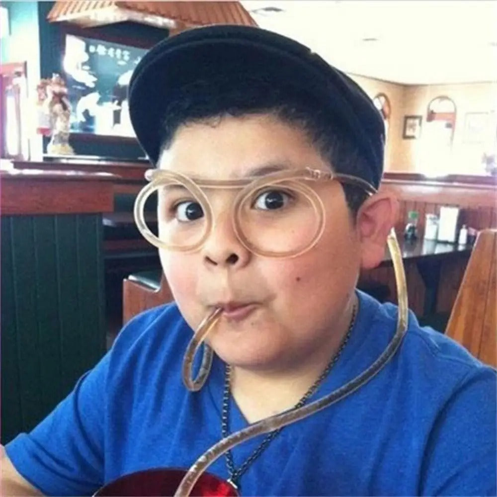 15881 1b-045 Gafas divertidas para beber en fiestas 2 Pzas