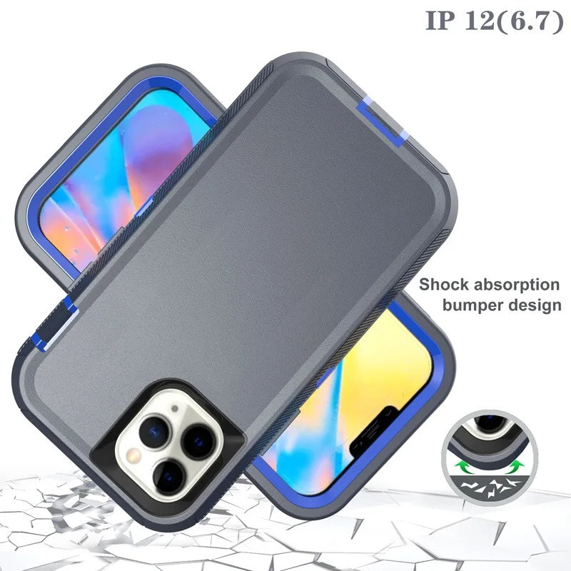 6461 2t-014 Funda de teléfono Armor 3 en 1
