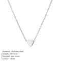 17116 1b-012 Collar de gargantilla de corazón 1 Pza