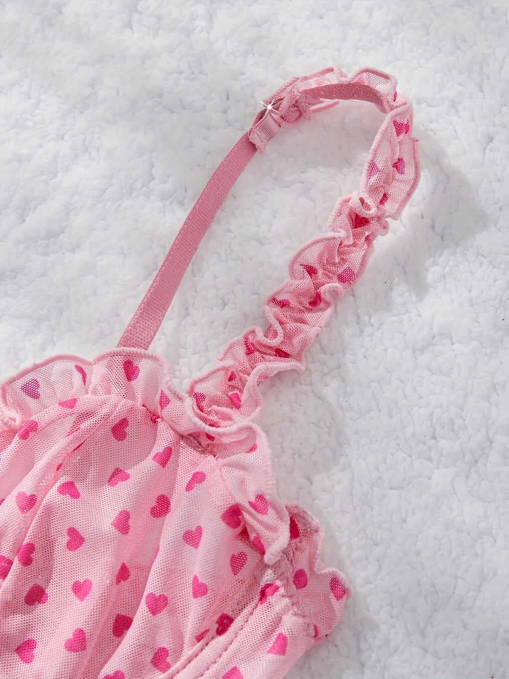 19630 ID-263 Lencería Encaje Corazón 2 Pzas