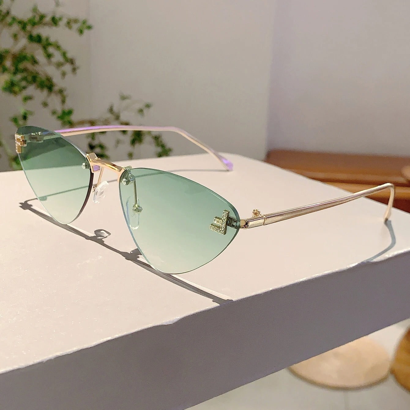 16729 1l-389 Gafas de sol de ojo de gato 1 Pza