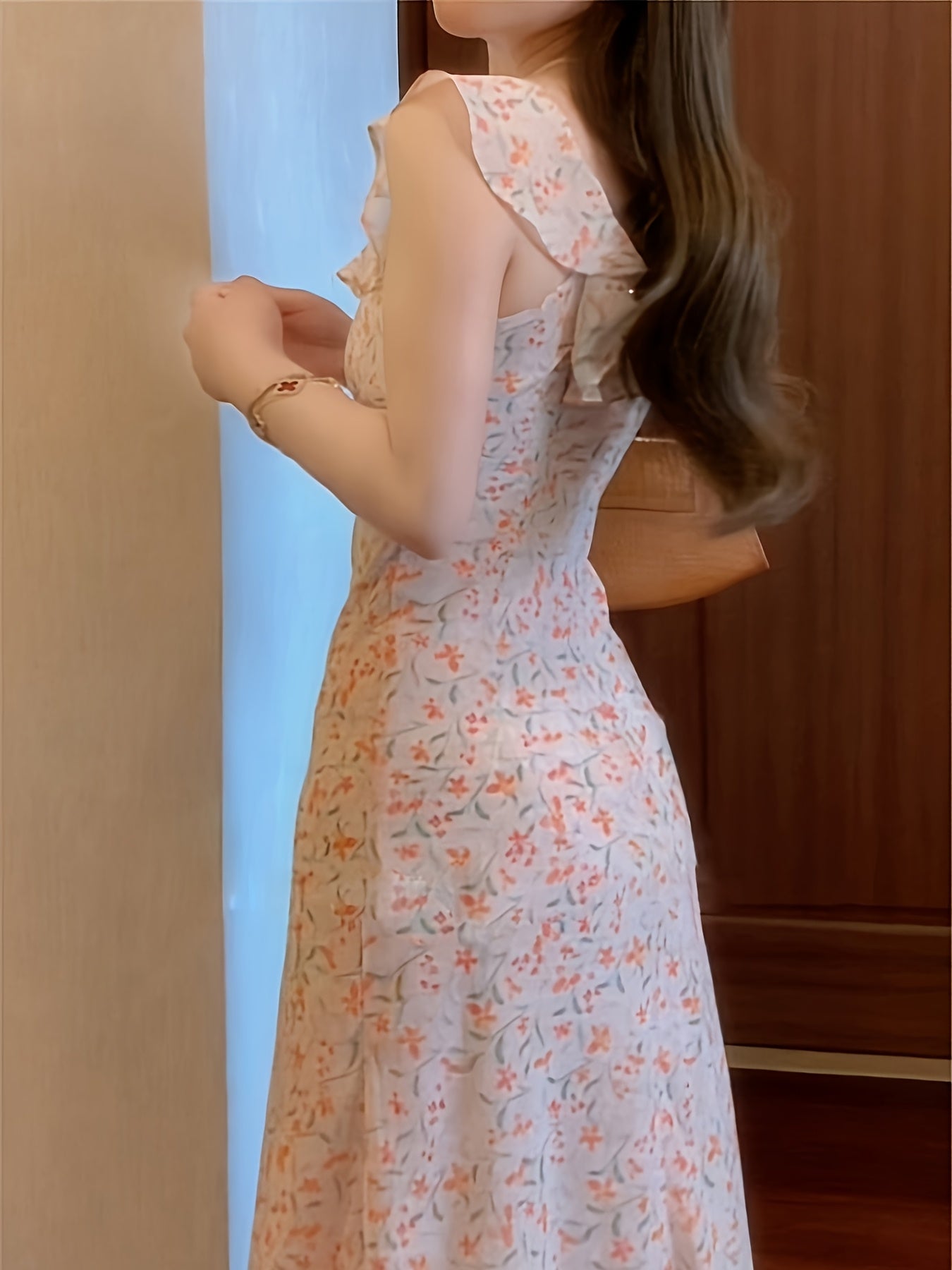 19606 1a-050 Vestido Midi Floral 1 Pza