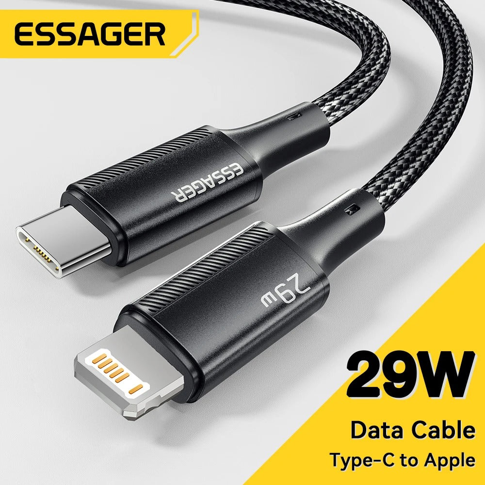11787 2t-001 Essager Cable USB tipo C a Ligthning