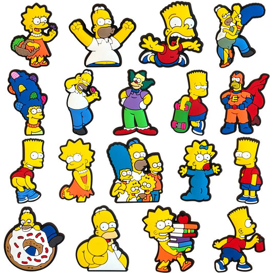 17654 1b-019 Pines los simpson 18 Pzas