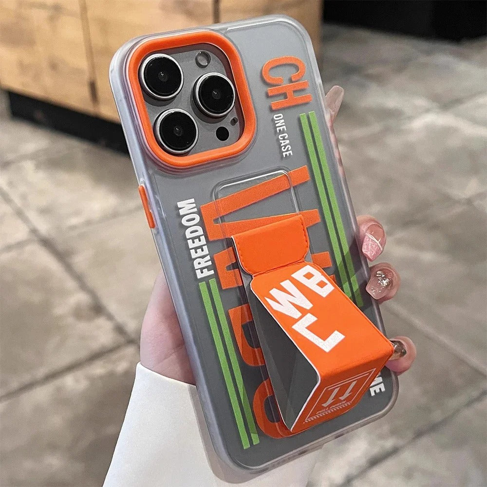 18119 2t-014 Funda de teléfono con soporte de pulsera 1 Pza