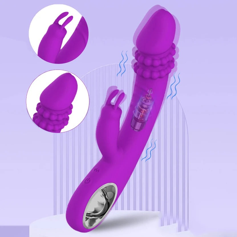 18696 1b-064 Potente vibrador de conejo 1 Pza