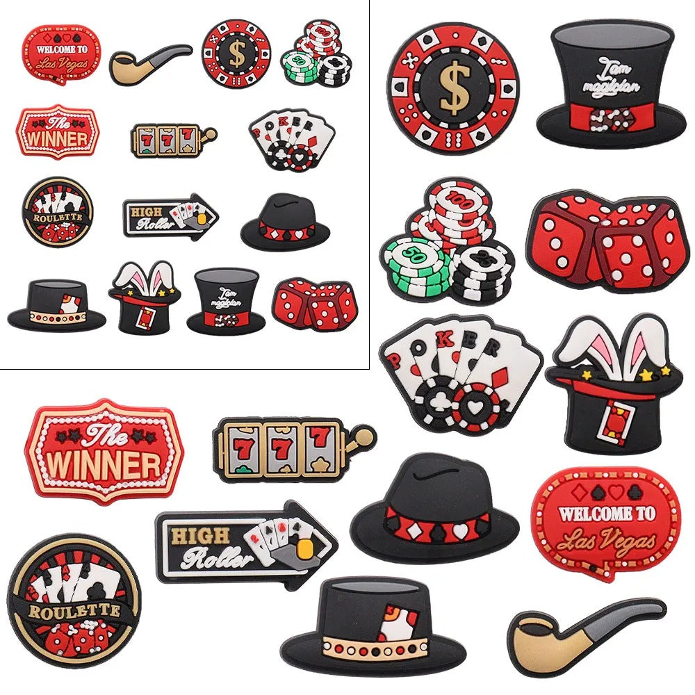 18463 1b-066 Pines de póquer 14 Pzas