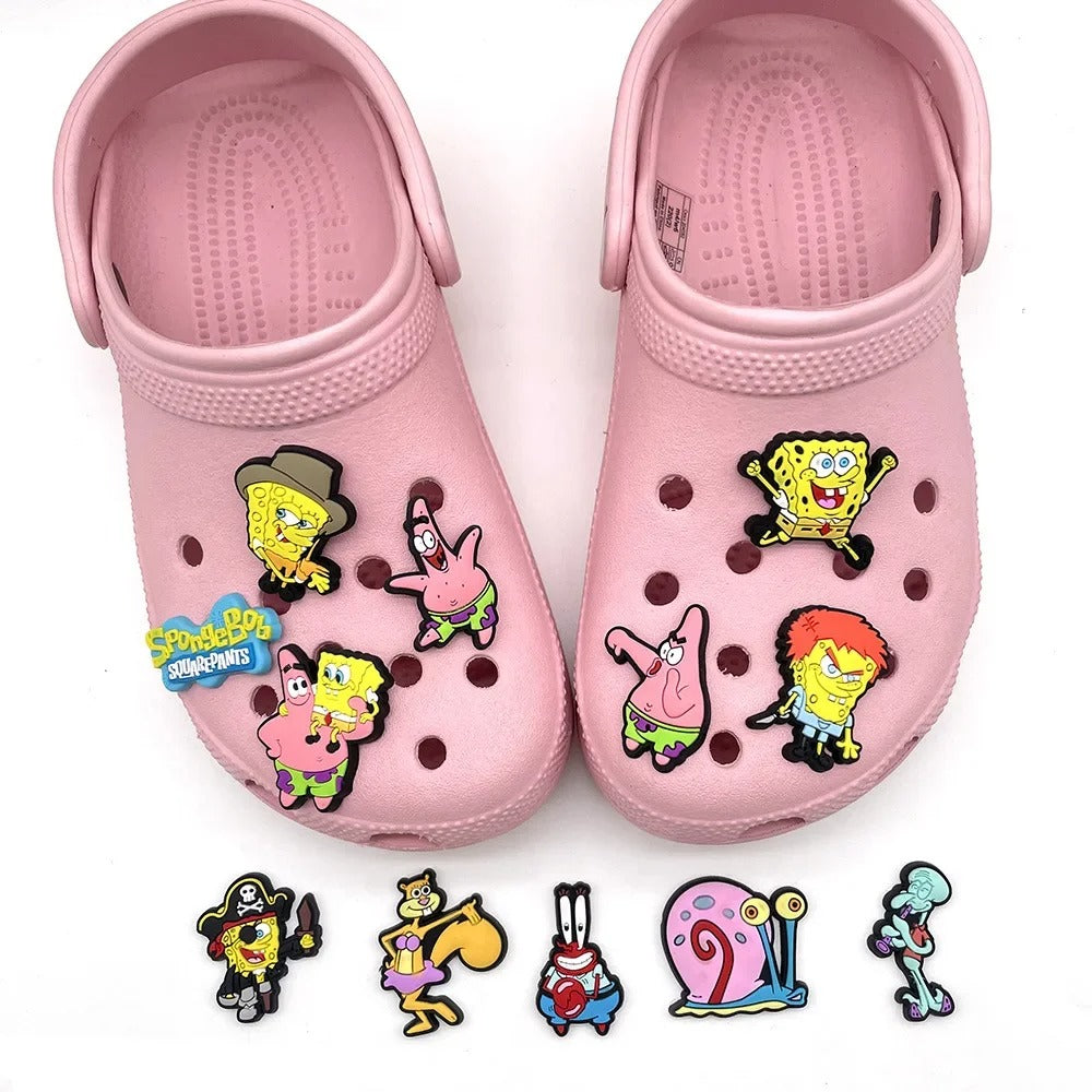18976 1b-066 Pines de la serie SquarePants de Bob Esponja 12 Pzas