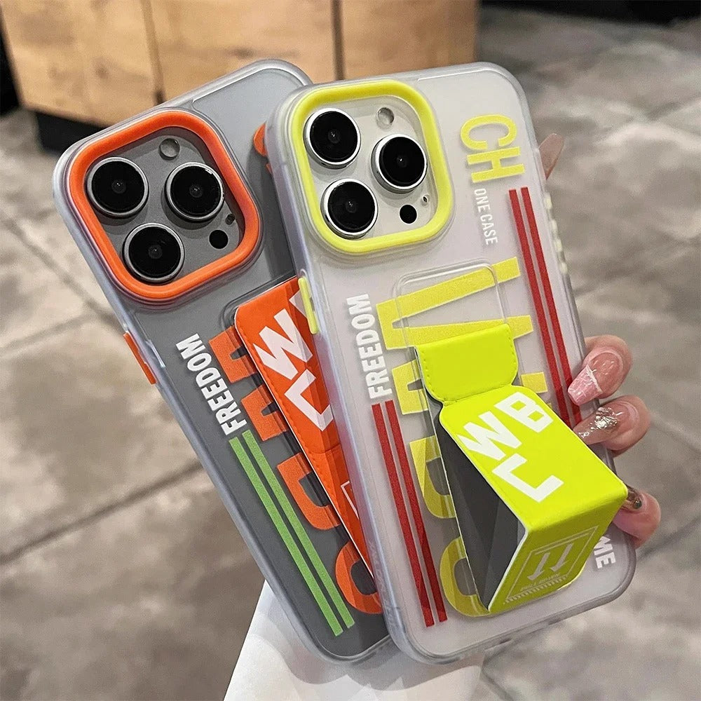 18119 2t-014 Funda de teléfono con soporte de pulsera 1 Pza