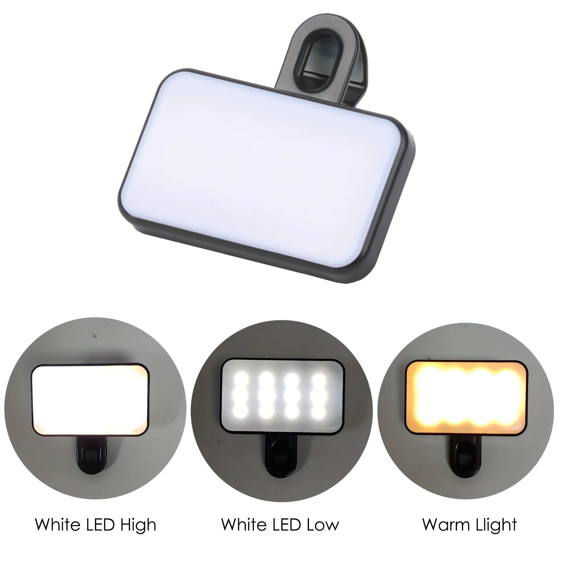 17600 1c-004 Mini Luz de relleno portátil para Selfie 1 Pza