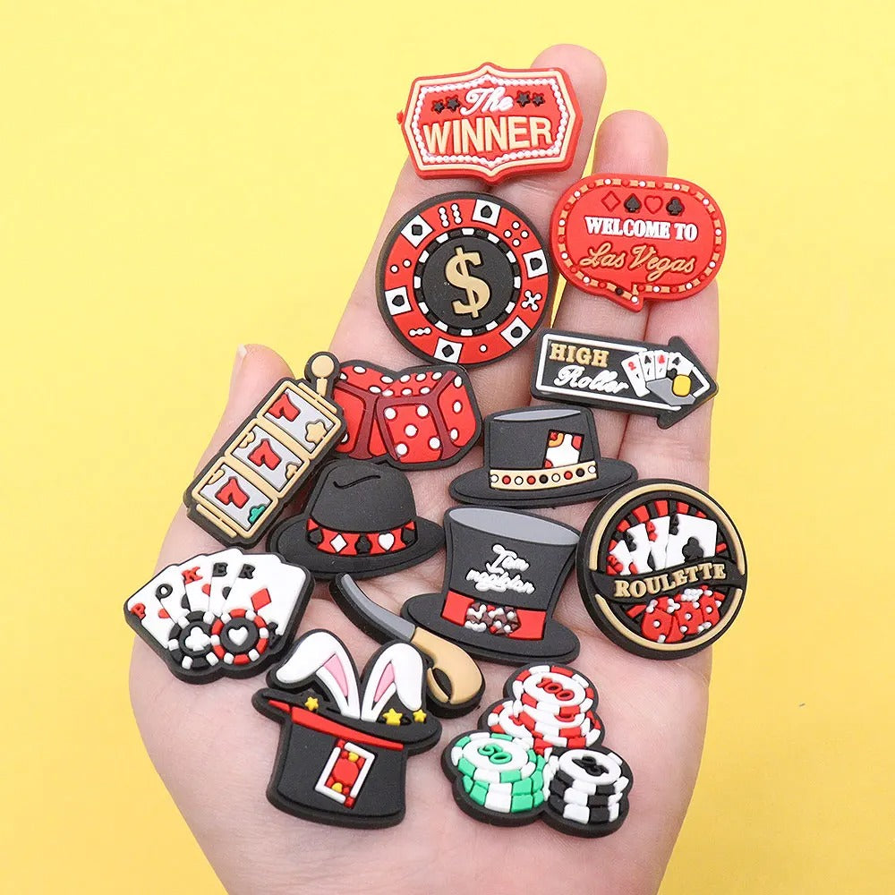 18463 1b-066 Pines de póquer 14 Pzas