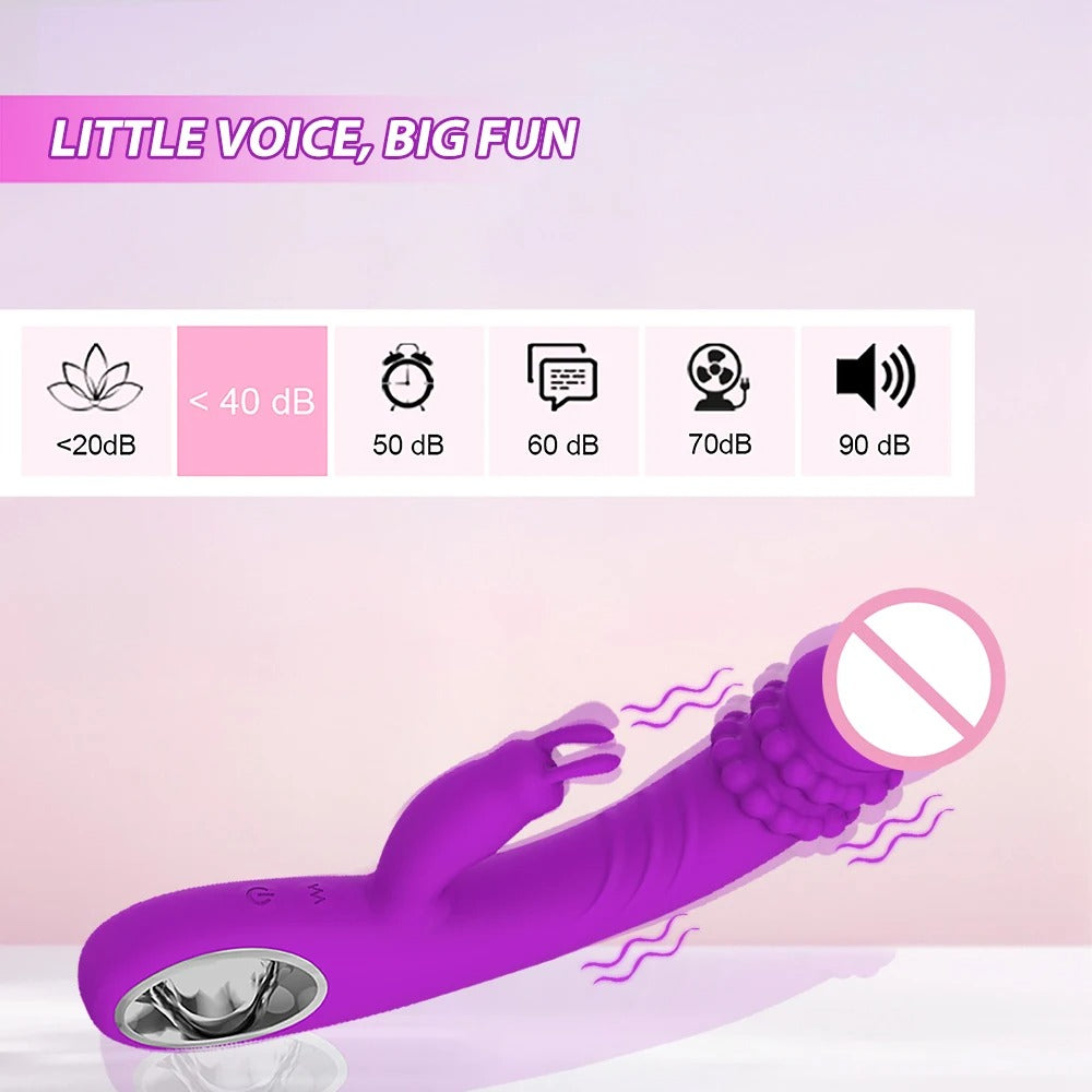 18696 1b-050 Potente vibrador de conejo 1 Pza