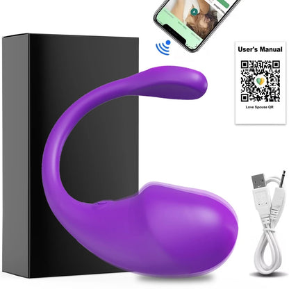 18616 1b-063 Vibrador inalámbrico de punto G con Bluetooth 1 PZA