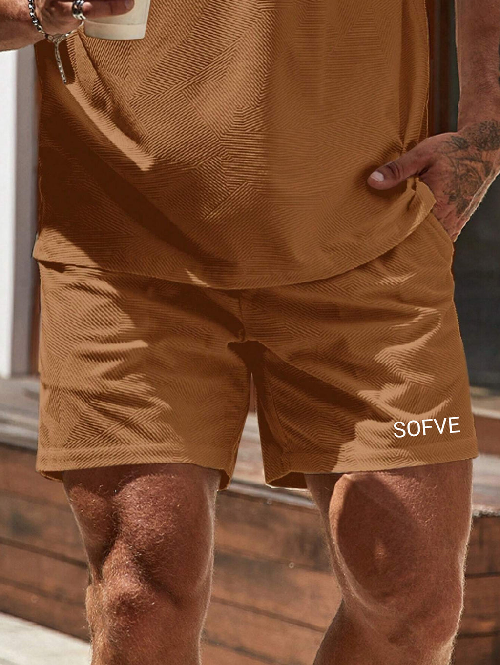 18292 1t-012 Shorts con bolsillos oblicuos 1 Pza