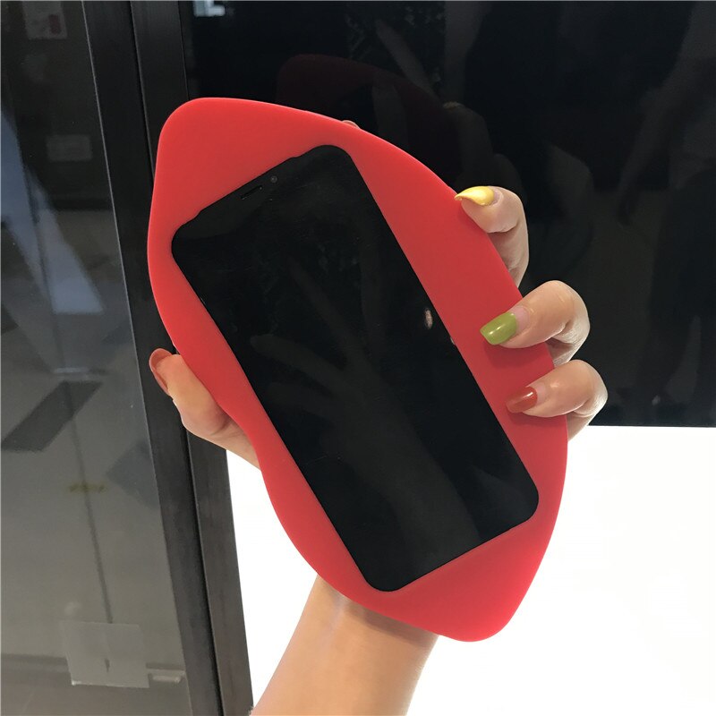 RK026 2t-014 Case Funda iPhone Labios Sexy 1 Pza