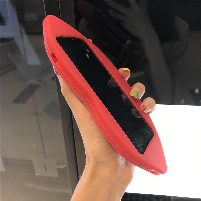 RK026 2t-014 Case Funda iPhone Labios Sexy 1 Pza